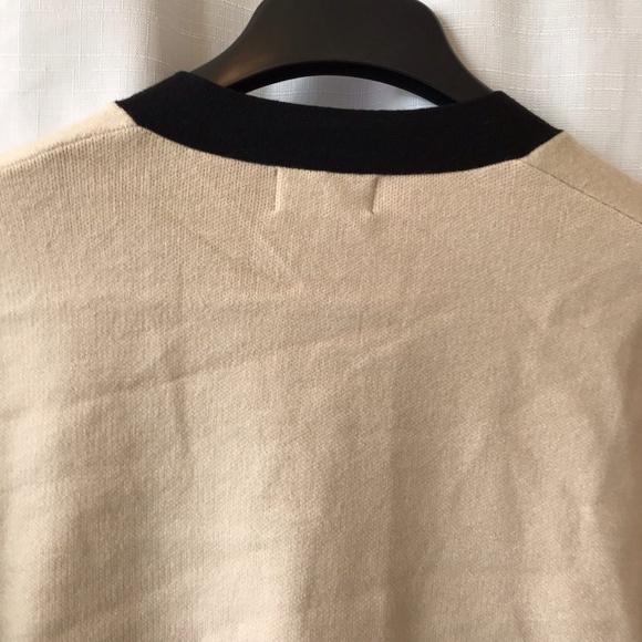 Monrow Colorblocked V-Neck Cardigan Small - Picture 10 of 11